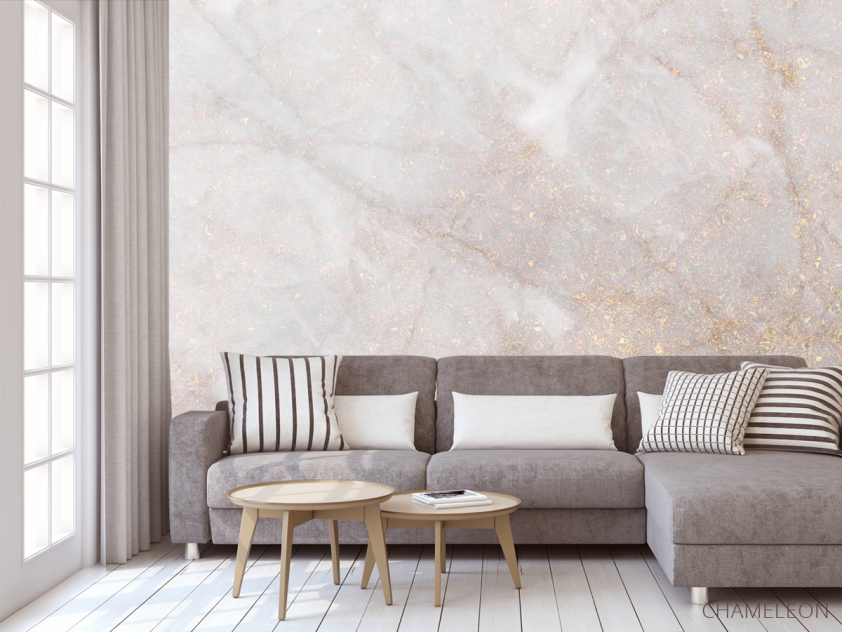 Фотообои Мрамор с блёстками - 3