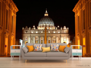 Фотообои Ночной Ватикан - 1