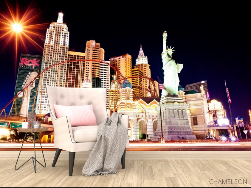 Фотообои Высотки, статуя свободы - 4