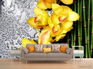 Фотообои Орхидеи желтые - 1