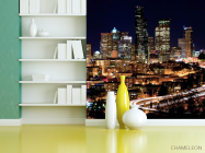 Фотошпалери Висотки нічного міста - 3