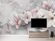 Фотообои Розовая магнолия - 2