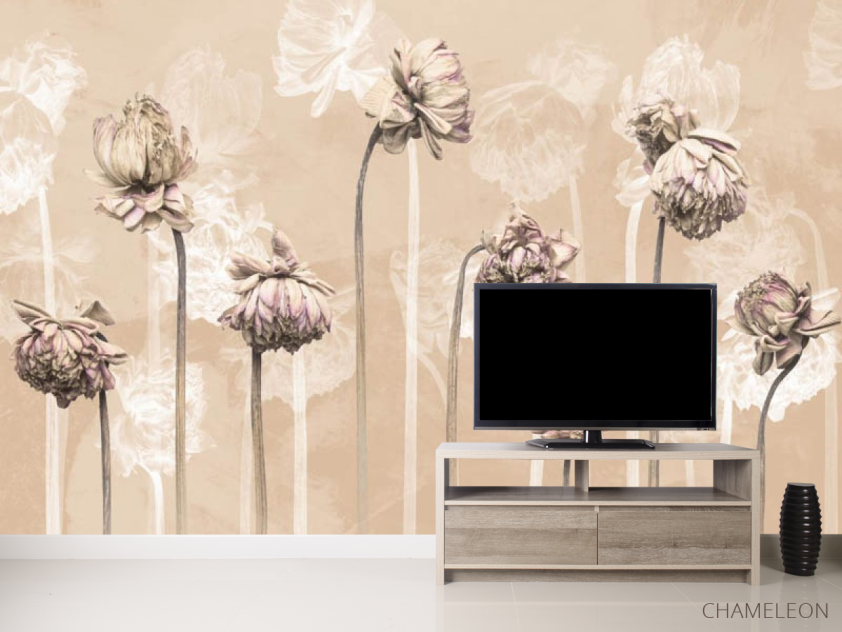 Фотообои Минималистичные цветы - 2