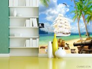 Фотошпалери Піратський корабель - 3