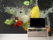 Фотообои Фрукты в воде - 2