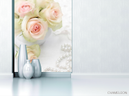 Фотообои Белые розы - 1