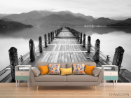 Фотообои Чб мостик расширяющий - 1