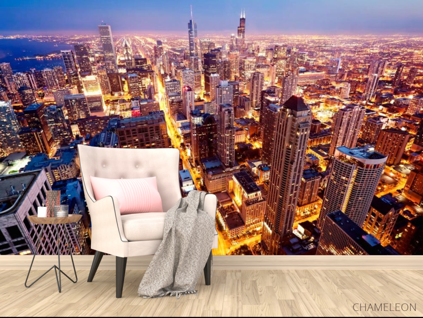 Фотообои Огни города - 4