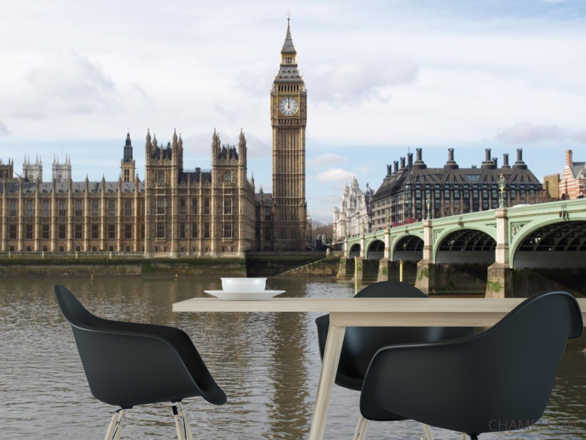 Фотошпалери Біг Бен над річкою - 1