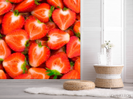 Фотошпалери Полуниця в розрізі - 2