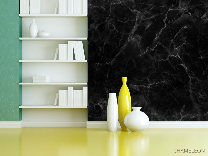 Фотошпалери чорний мармур - 3