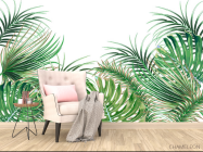 Фотообои тропические листья - 4