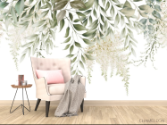 Фотообои Листья с потолка - 4