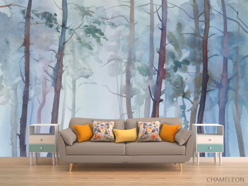 Фотообои Абстрактные деревья - 1