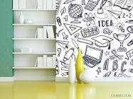 Фотошпалери Шкільний патерн - 3