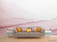 Фотообои Бледно-розовый Fluid art - 1