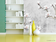 Фотошпалери гілки магнолії - 3