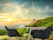 Фотошпалери ліс над морем - 1