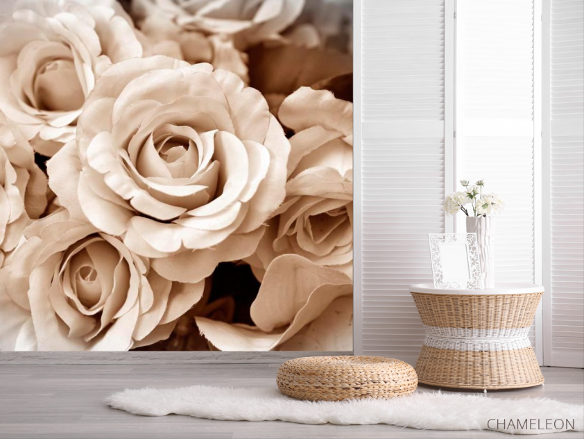 Фотошпалери 3D троянди - 2