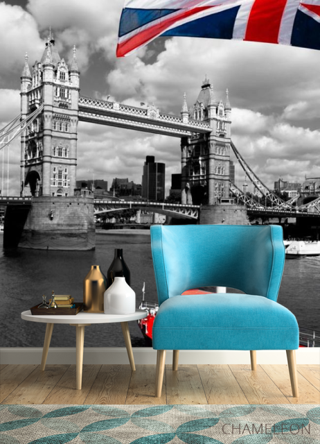 Фотообои Лондон, флаг - 4