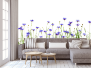 Фотообои Волошки синие - 3