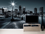 Фотообои Набережная New Yorkа ночь - 2