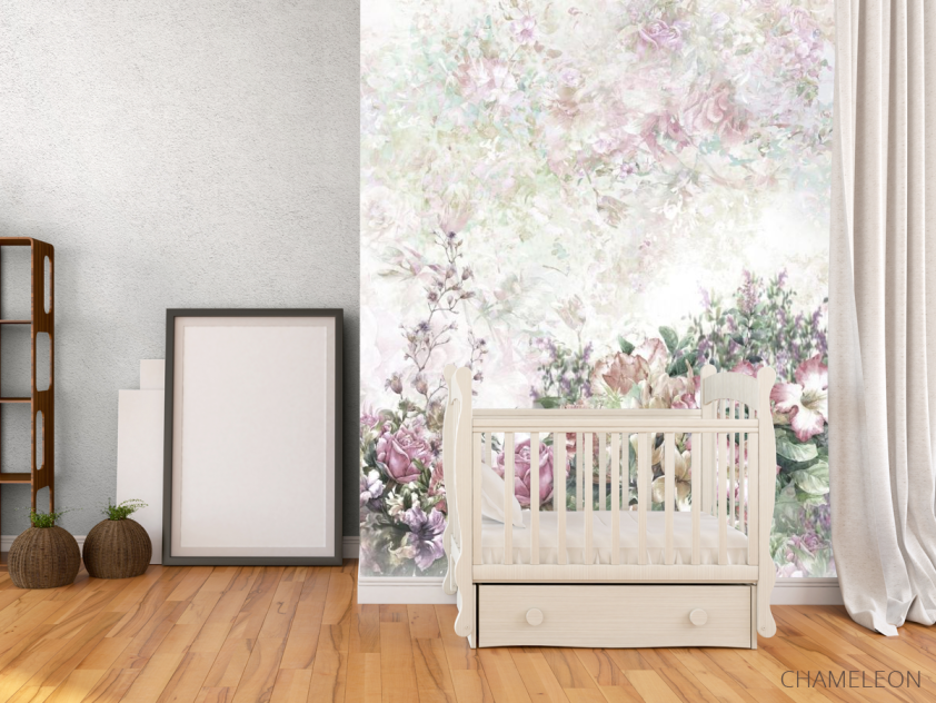 Фотообои картина нежные цветы - 2