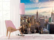 Фотошпалери Вид зверху місто - 4