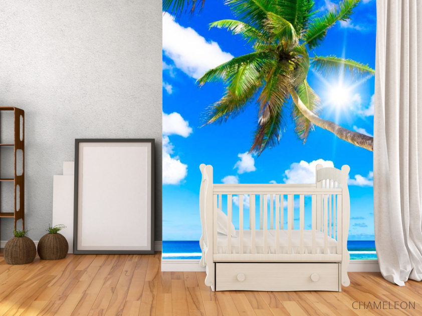 Фотообои Полдень, море, пальмы - 2