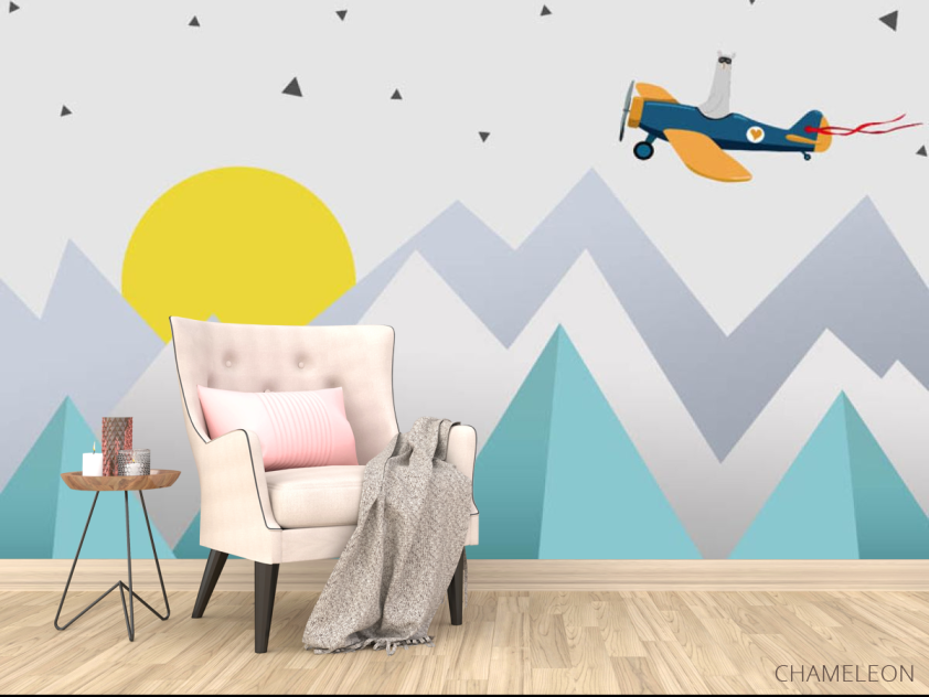 Фотообои горы для детской - 4