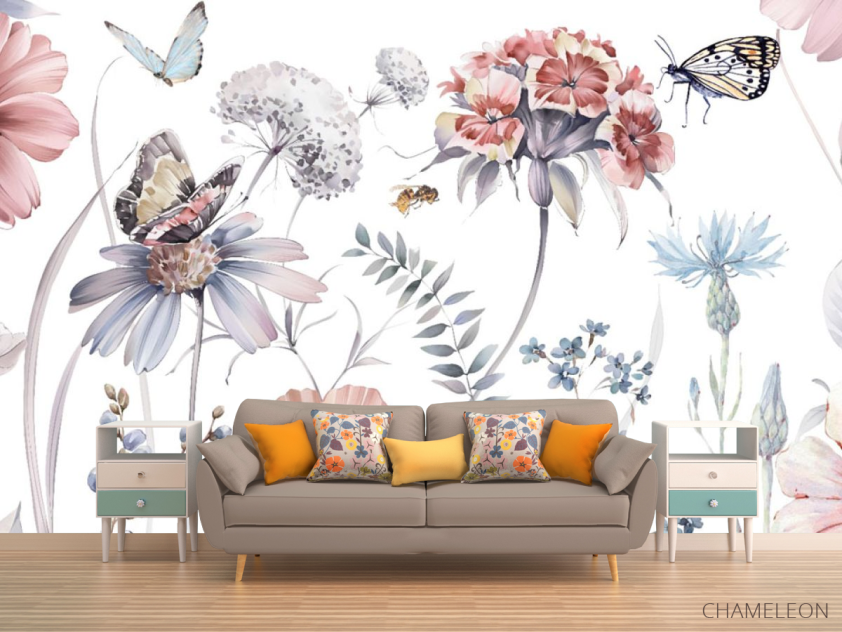 Фотообои цветы - 1