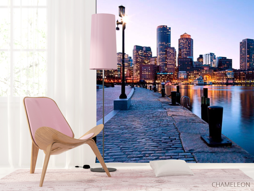 Фотошпалери Ранок, набережна - 4