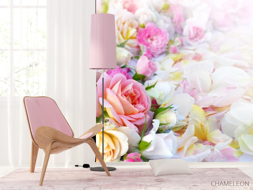 Фотошпалери ніжні троянди - 4