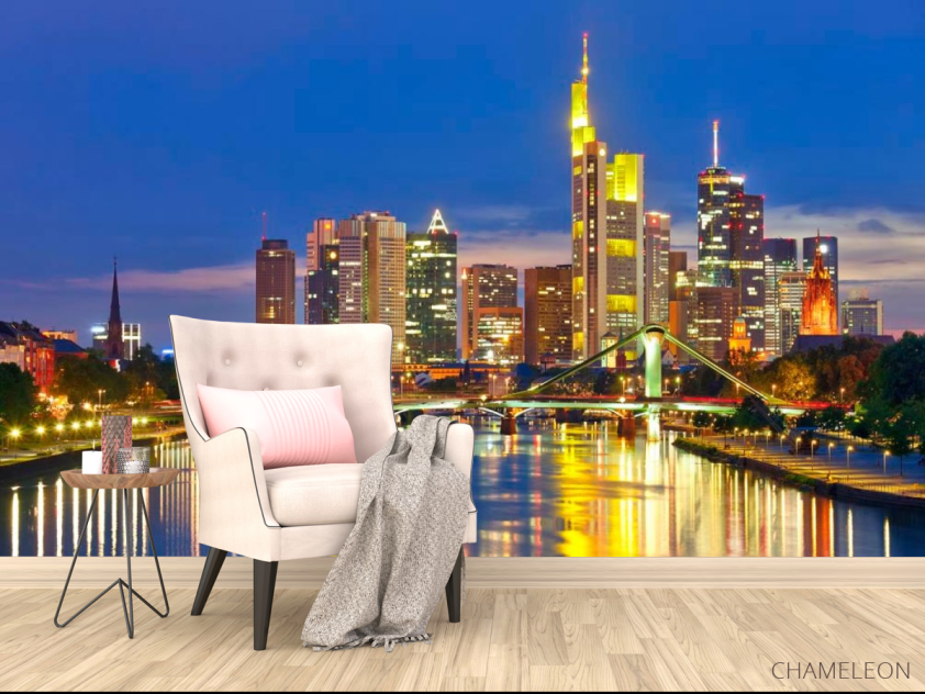 Фотообои Загадочная ночь, город - 4