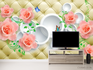 Фотообои Розочки 3Д - 2