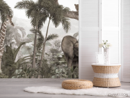 Фотошпалери тропіки з тваринами - 2