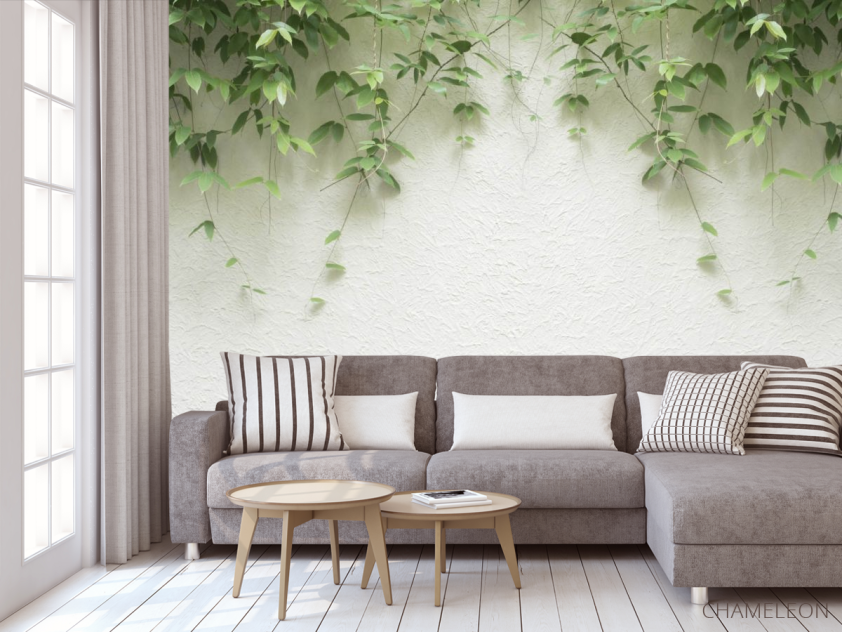 Фотообои Листья с потолка - 3