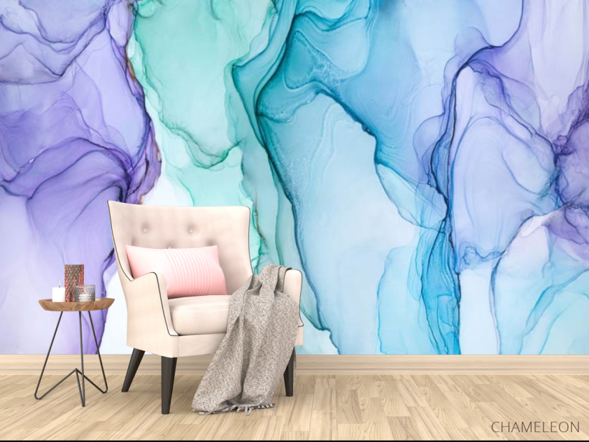 Фотообои Яркий fluid art - 4