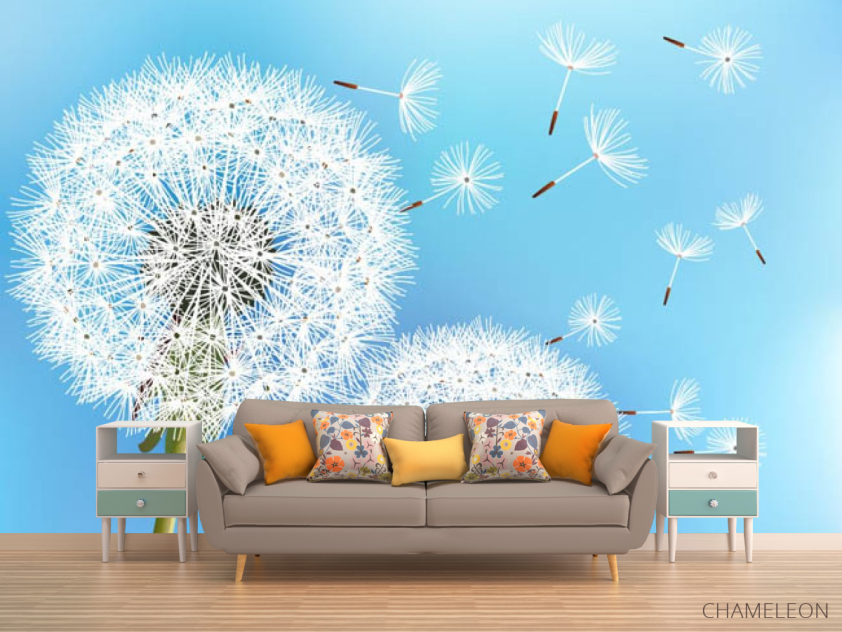 Фотообои одуванчики - 1