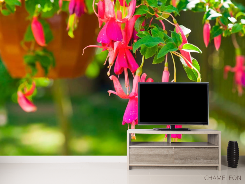 Фотообои Малиновые колокольчики - 2