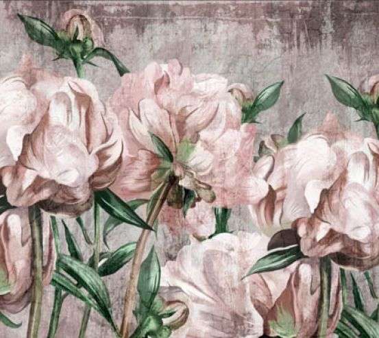 Фотошпалери Вінтажні півонії Фотошпалери Вінтажні півонії 31004