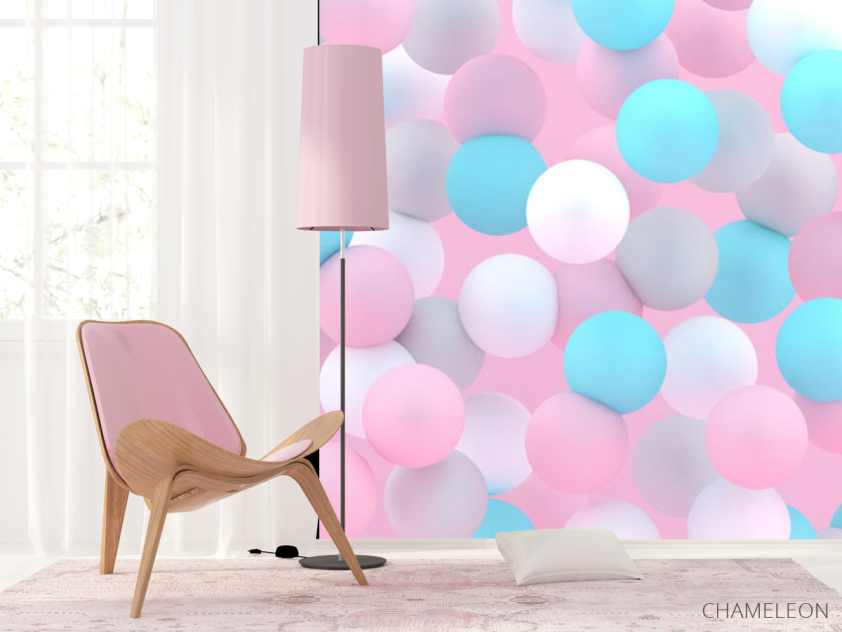 Фотошпалери Різнокольорові кулі - 4