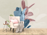 Фотообои тропические листья - 4