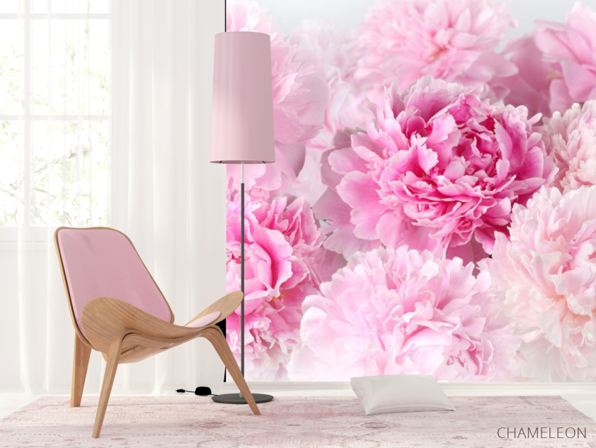 Фотошпалери Рожеві півонії - 4