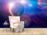 Фотообои Планета и млечный путь - 4