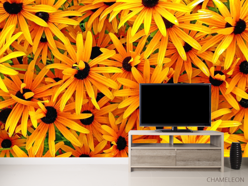 Фотообои Цветы желтого цвета - 2