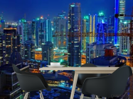 Фотошпалери будівництво в мегаполісі - 1