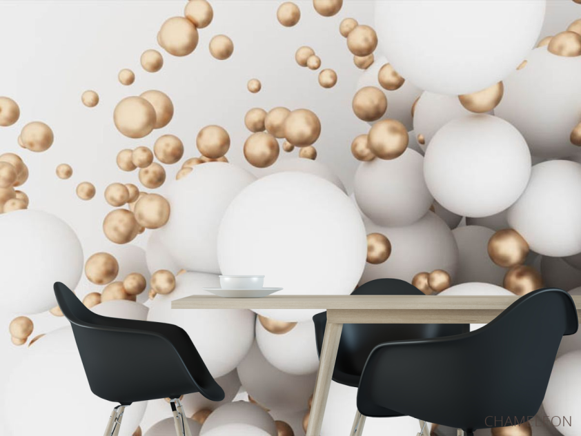 Фотошпалери кулі 3д - 1