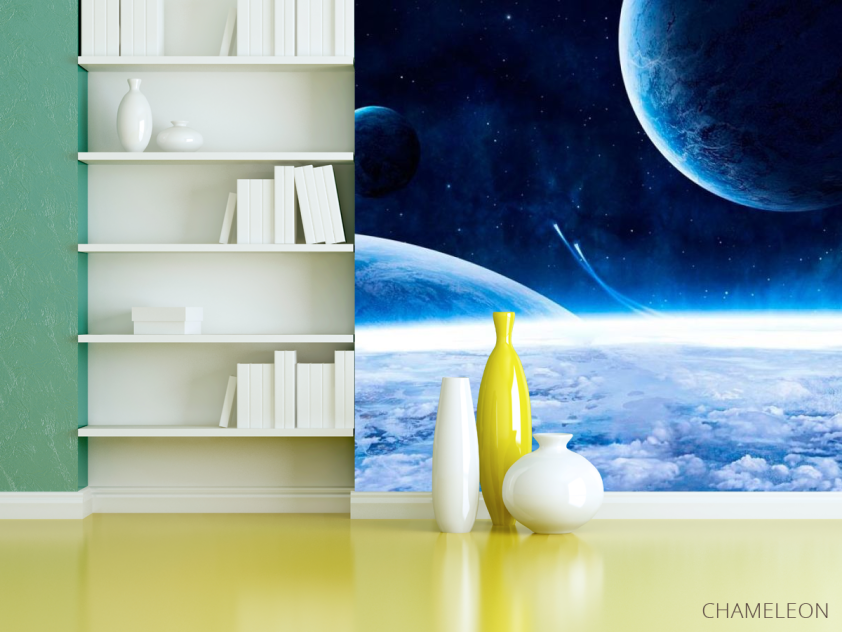 Фотошпалери Космос, горизонт - 3