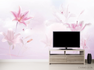 Фотообои Розовые лилии - 2